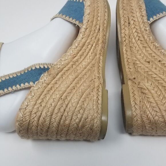 COCONUTS BY MATISSE, FRENCHIE ESPADRILLE WEDGES. SIZE 6.5 M. - Picture 13 of 15